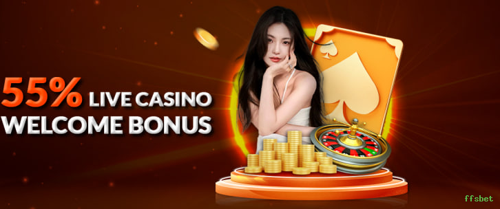Imagem promocional da ffsbet mostrando a plataforma e suas vantagens